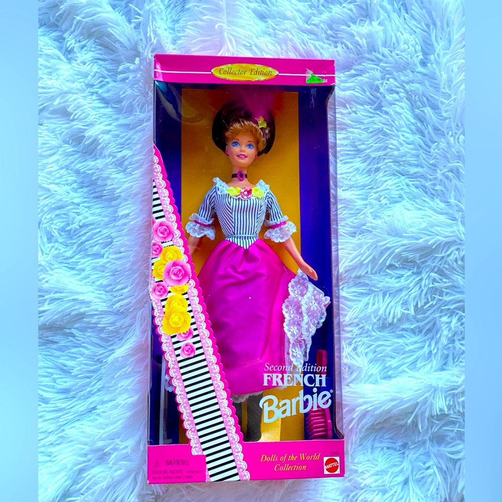 French Barbie. Dolls of the World Collection. 1996. Retro. New in Box. 90’s.